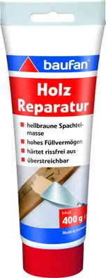 Produktbild von Baufan Holzreparaturspachtelmasse braun 400 g