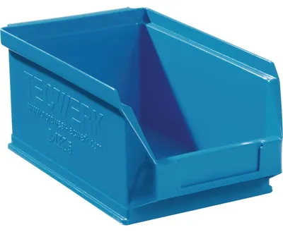 Zdjęcie produktu dla Pojemnik do przechowywania z otwartym frontem L160/140xW100xH75mm PE niebieski