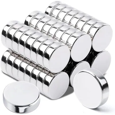 Produktbild von Neodym-Magnete 10x3mm 50Stk für Pinnwand Kühlschrank