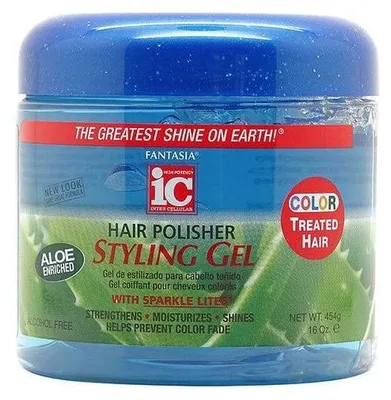Produktbild von Fantasia IC Hair Polisher – Glanz-Stylinggel „Sparkle Lites“ für coloriertes Haar (454 g)