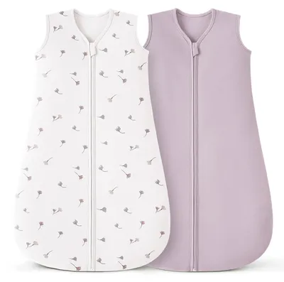 Produktbild von Babyschlafsack-Set, 2 Stück, für den Sommer, mit doppeltem Reißverschluss
