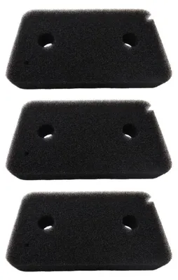 Produktbild von 3x Schaumstofffilter / Schwammfilter / Schaumfilter für Miele T SPECIAL WP T7850WP Triathlon PT5137WP XLEVEL T8989WP T9769WP Wäschetrockner