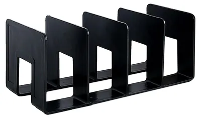 Produktbild von Schreibtisch-Organizer mit 4 Fächern, großem Zeitschriftenhalter und Dokumentenablage, verstärktem Bücherregal für Büro und Zuhause
