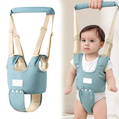 Immagine prodotto di Imbracatura di sicurezza per bambini, regolabile, adatta da 10 a 36 mesi, con guinzaglio per l'uso all'aperto