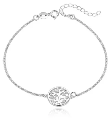Produktbild von Stilvolles Silberarmband Baum des Lebens AGB409 / 21