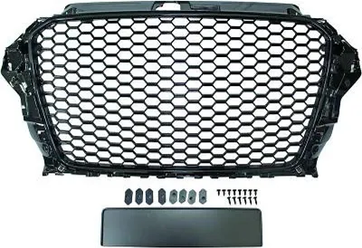 Produktbild von DIEDERICHS 1033240 Kühlergrill Frontgrill für AUDI A3 Sportback (8VA, 8VF) Schwarz
