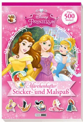 Produktbild von Disney Prinzessin: Märchenhafter Sticker- und Malspaß