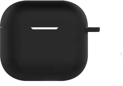 Produktbild von Schwarze Hülle passend für AirPods 4 – Silikonhülle für AirPods – Schwarz – Softcase – CHPN