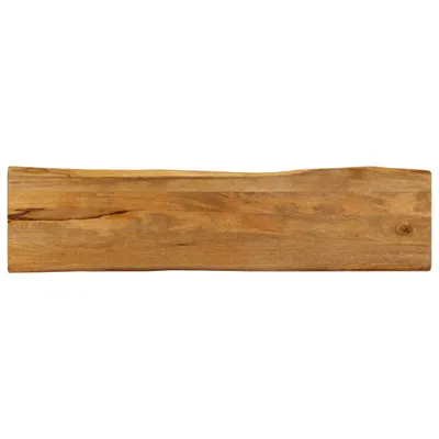 Immagine prodotto di Piano del tavolo con bordo ad albero 160x40x3,8 cm in legno massiccio di mango