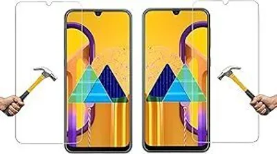 Produktbild von ino 2x Schutzglas kompatibel mit Samsung Galaxy M20 Panzerglas  Panzerfolie Displayschutzglas Schutz Glasfolie Displayglas 9H
