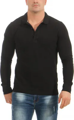 Produktbild von Mivaro Herren Poloshirt Langarm aus 100% Baumwolle Regular Fit Piqué Polohemd mit Kragen und Knopfleiste hochwertig atmungsaktiv pflegeleicht ideal für Arbeit Freizeit und Büro