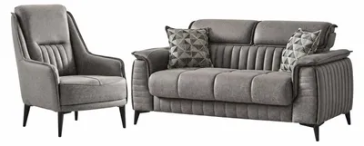 Produktbild von Sofa Set Regina, Grau Stellvariante 2+1