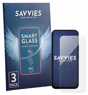 Produktbild von 3x Savvies Schutzglas Folie für Xiaomi Redmi 17 9H Panzer Schutzfolie Glas Displayschutz klar transparent