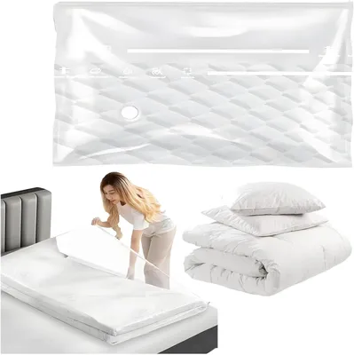 Produktbild von Vakuumbeutel für Matratzen – 180 x 100 cm – Wiederverwendbare Matratzenbezüge – Kleidung – Bettdecken