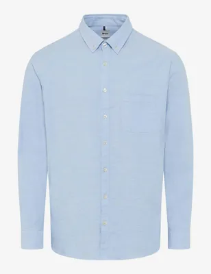 Produktbild von Brax - Herren Hemd, Style Daniel U (40-3300), Größe:L, Farbe:Sky (29)