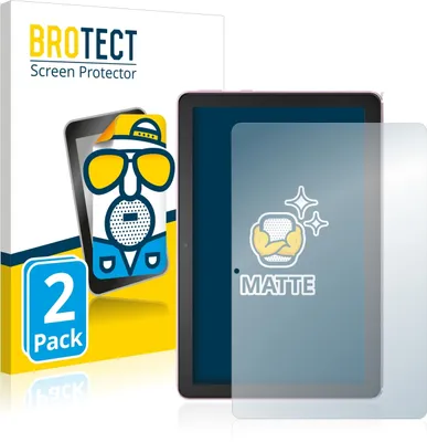 Produktbild von 2x BROTECT Schutzfolie für Amazon Fire HD 10 Plus 2021 (11. Gen.) Displayschutz Displayschutzfolie Folie Matt Entspiegelungsfolie