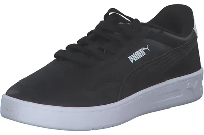 Produktbild von PUMA Court Lally Damen-Sneaker, Schwarz/Weiß, 8 UK
