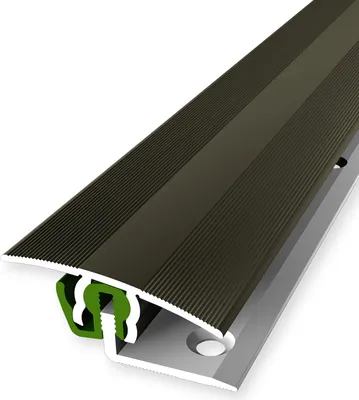 Produktbild von PROVISTON | Übergangsprofil | Parkettausgleich | Breite: 38 mm | Höhenausgleich: 7 - 18 mm | Länge: 900 mm | Aluminiumprofil | Bronze | 1 Stück