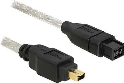 Produktbild von DeLOCK FireWire A/B, 3.0m, Grau, Männlich/Männlich, 3 m