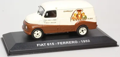 Produktbild von FIAT 615 1952 Ferrero weiß und braun, AKI0219, Maßstab1/43, IXO