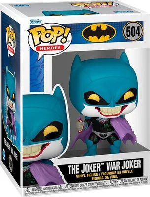 Produktbild von Batman The Joker War Action Figure, Collectible DC Comics Toy