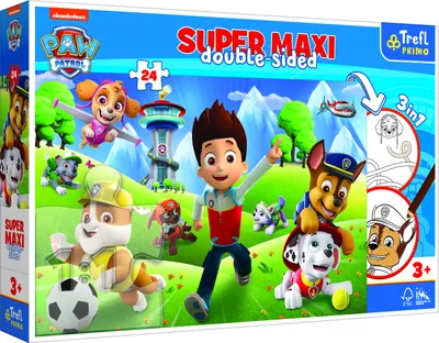 Obrázok produktu pre TREFL Obojstranné puzzle Tawny Patrol: Adventure SUPER MAXI 24 dielikov
