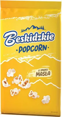 Zdjęcie produktu dla Beskidzkie Popcorn O Smaku Masła 90 G
