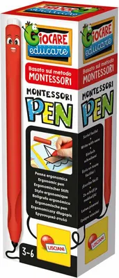 Zdjęcie produktu dla Lisciani Montessori Pen Dlugopis+32Tabliczk.01313