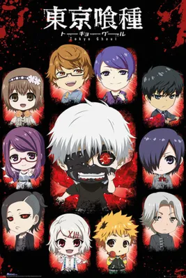 Produktbild von Tokyo Ghoul - Poster - Chibi Characters