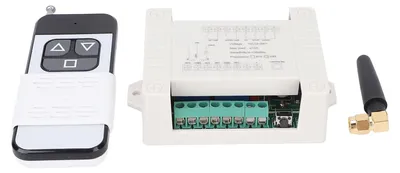 Produktbild von Motor-Fernbedienungsschalter DC 12 V 24 V 36 V 433 MHz einstellbar vorwärts und rückwärts für elektrische Türen