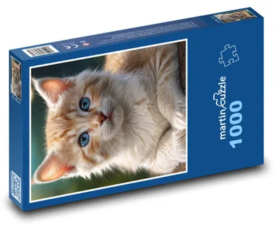 Obrázek produktu pro martinpuzzle - Puzzle 1000 - Malé morouhaté kotě