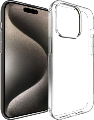 Zdjęcie produktu dla Accezz Clear Backcover dla Apple iPhone 15 Pro - Transparant