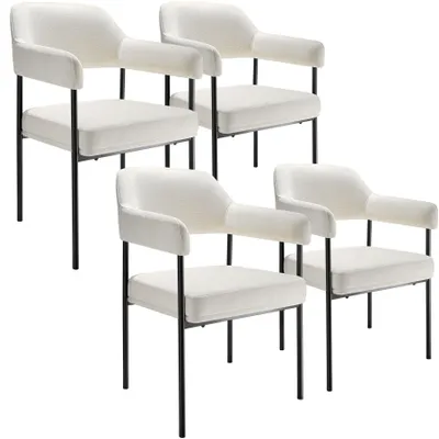 Produktbild von tectake® Armlehnstuhl Doé gepolstert 58 x 62 x 85 cm