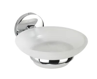 Produktbild von WENKO Seifen Ablage Cuba Bad Accessoires Gäste WC Halter Unterlage Schale Wand