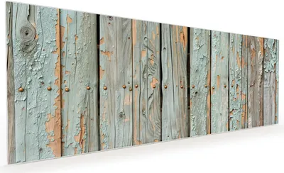 Produktbild von Küchenrückwand Spritzschutz Glas mit Motiv Verwitterte Holzbretter 40 x 40 cm