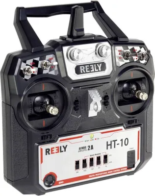 Produktbild von Reely HT-10 Hand-Fernsteuerung 2,4 GHz Anzahl Kanäle: 10 inkl. Empfänger