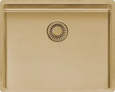 Zdjęcie produktu dla REGINOX R38765 Zlewozmywak NEW YORK 50x40 Comfort Gold II do szafek o szerokości od 60 cm / montaż zlicowany z blatem / montaż wpuszczany / montaż podblatowy