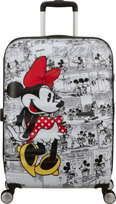 Produktbild von American Tourister Trolley Wavebreaker Disney Spinner 67 / 24 TSA Disney FL Minnie Comics White weiß