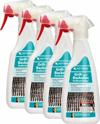 Produktbild von HOTREGA Grill und Backofen Radikalreiniger 500 ml, Grillreiniger, Rostreiniger, Ofenreiniger