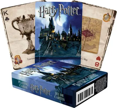 Produktbild von Harry Potter Spielkarten Wizarding World