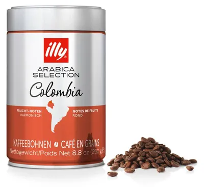 Image de illy Arabica Selection Kolumbien 250g Kaffeebohnen 100% Arabica Kaffee