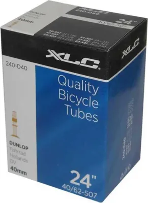 Produktbild von Xlc 40 Mm Fahrradschlauch Schwarz 26´´ / 1.50-2.50 Schwarz 26´´