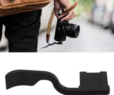 Productafbeelding van Aluminiumlegering handgreep met duimsteun voor de Fujifilm Fuji X-S10 camera
