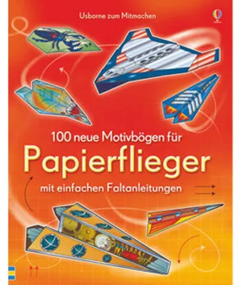 Obrázek produktu pro 100 neue Motivbögen für Papierflieger