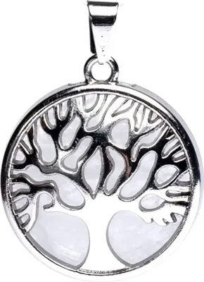 Obrázok produktu pre Prívesok Tree Of Life s krištáľom -- balenie 3 ks - 3 cm