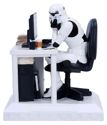 Image de Figurine décorative Stormtrooper Esclave du Salaire 14 cm