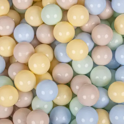 Zdjęcie produktu dla 500 sztuk Piłki Piłeczki kulki do basenu pastelowe Polski producent Kids Planet