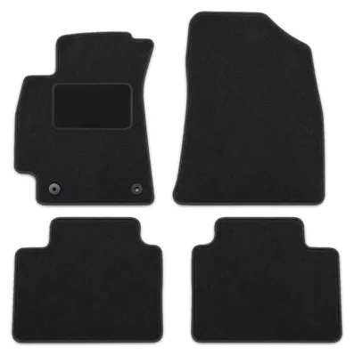 Image de Tapis De Sol Noir Velours Pour KIA K4 Depuis 2025 4pcs