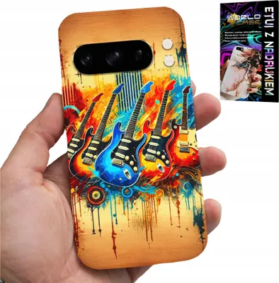 Obrázok produktu pre Puzdro pre Google Pixel 8 Pro – Elektrická gitara, Rock and Roll, Metal