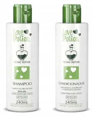 Productafbeelding van Liefdesdrankje Oleo de Coco Haarverzorgingsset - 2*250ml